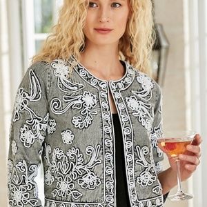 NWT Soft Surroundings Wildwood Bolero (S)